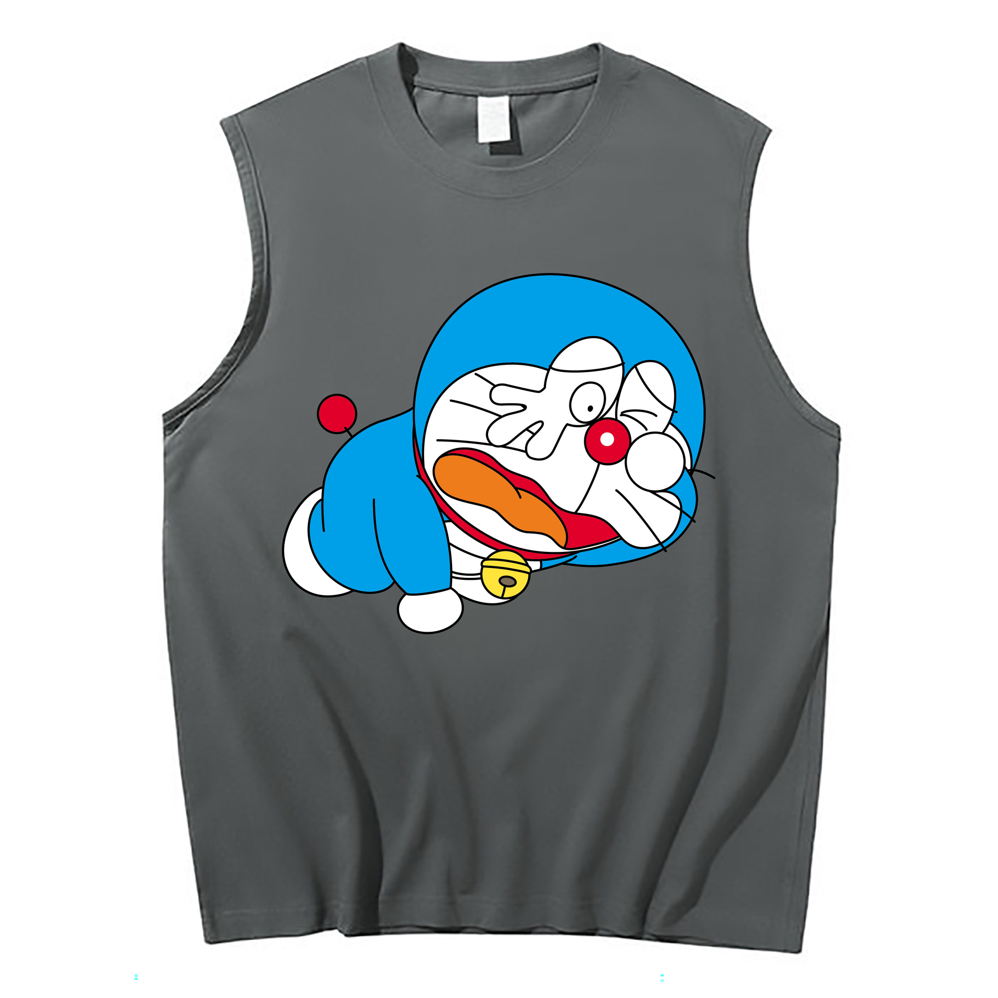 （画像用） ドラえもん Doraemon コットン100％タンクトップ（フロントプリント）